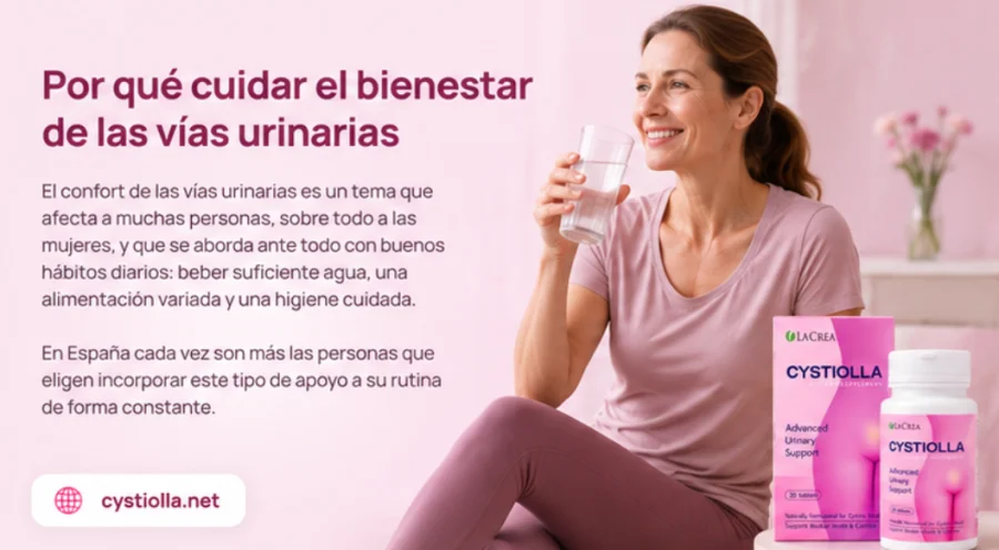 Cystiolla — bienestar de las vías urinarias día a día