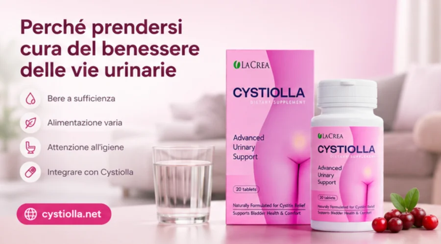 Cystiolla — bienestar de las vías urinarias día a día