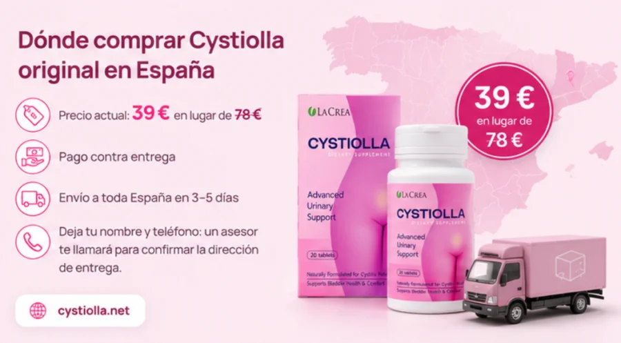 Cystiolla — comprar el complemento original en España