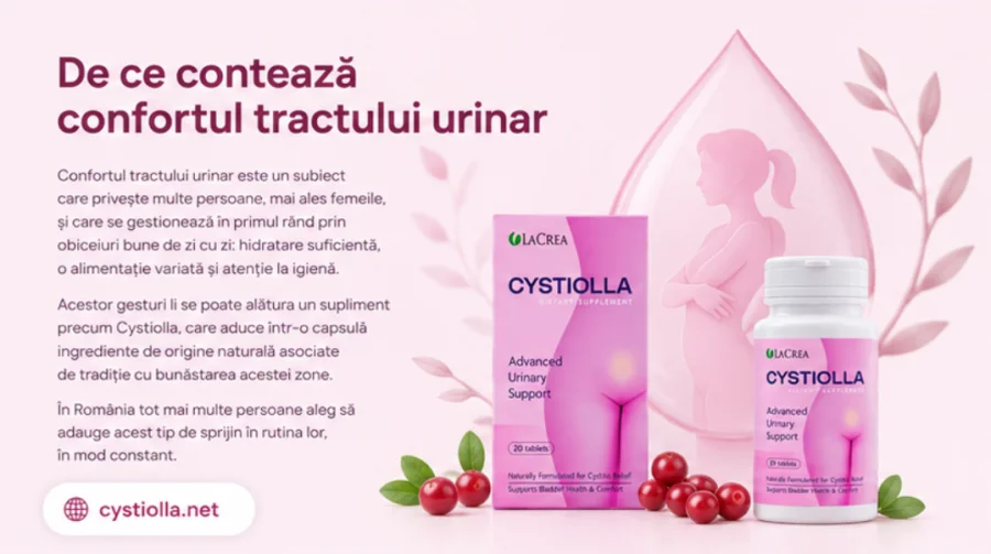 Cystiolla — ежедневен комфорт на пикочните пътища