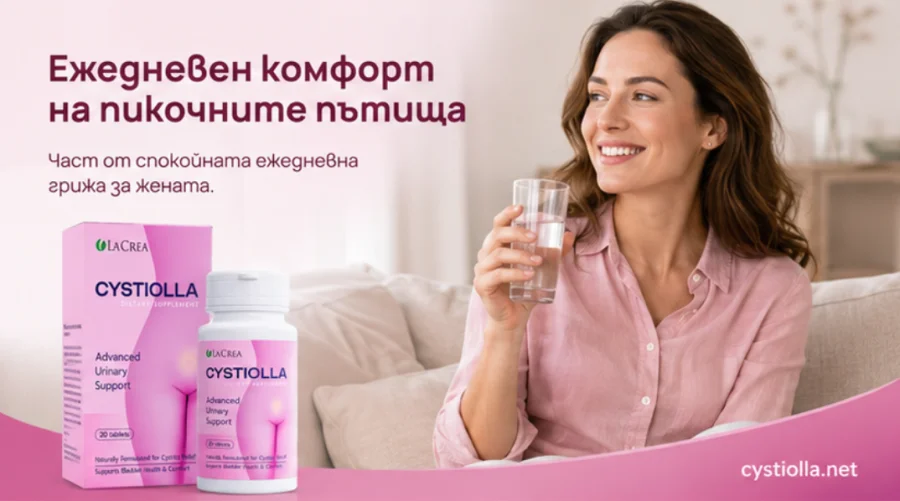 Cystiolla — ежедневен комфорт на пикочните пътища
