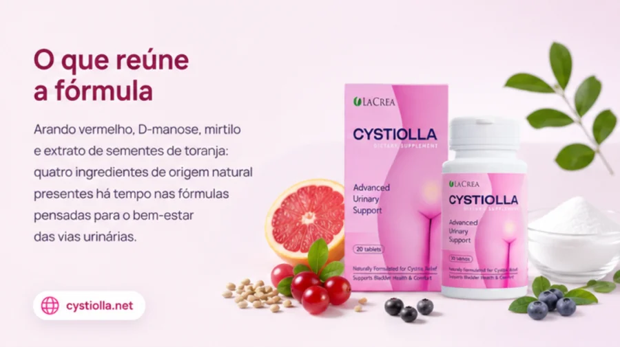 Cystiolla — формула с червена боровинка, D-маноза и черна боровинка
