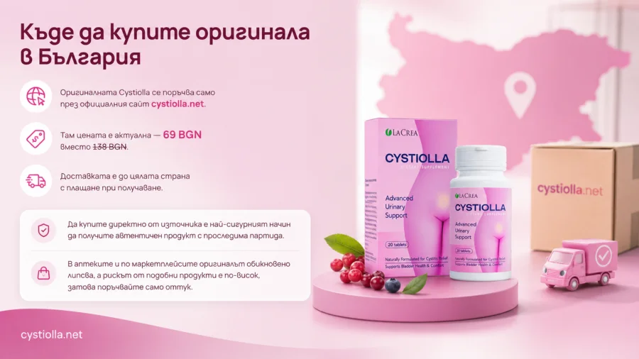 Cystiolla — купи оригиналната добавка в България