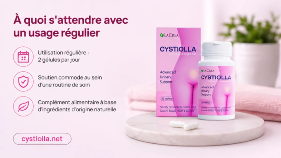 Cystiolla — resultados graduales con el uso regular