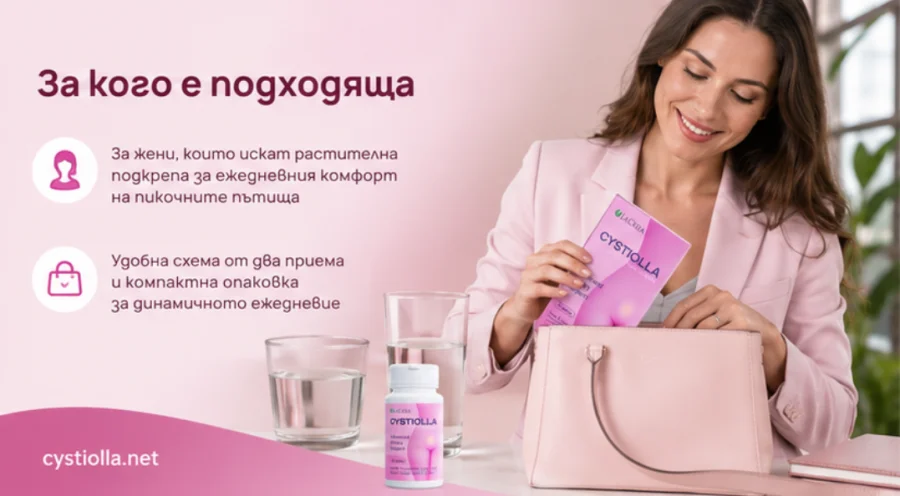 Cystiolla — за кого е подходяща добавката