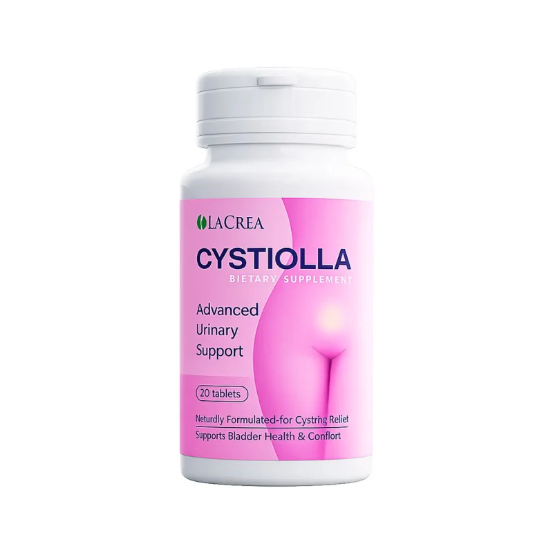 Cystiolla — кутия и флакон на добавката за пикочните пътища