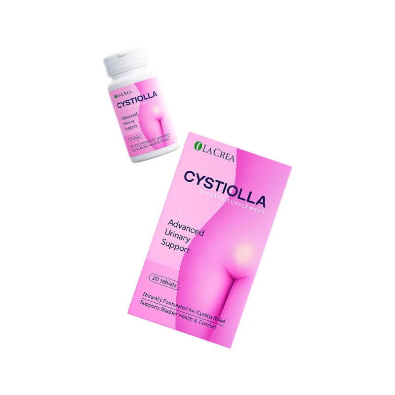 Cystiolla — опаковка на добавката за комфорт на пикочните пътища